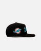 New Era Miami Dolphins 'Washed Black NFL Golfer' Corduroy Golfer Snapback Washed Black