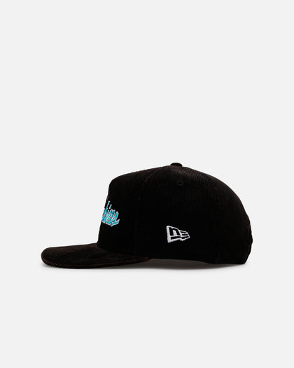 New Era Miami Dolphins 'Washed Black NFL Golfer' Corduroy Golfer Snapback Washed Black