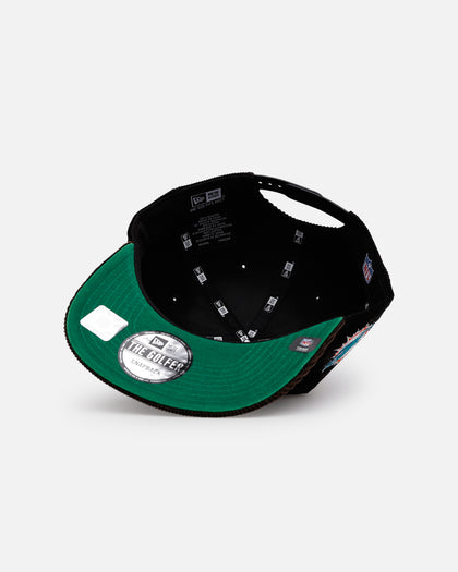 New Era Miami Dolphins 'Washed Black NFL Golfer' Corduroy Golfer Snapback Washed Black
