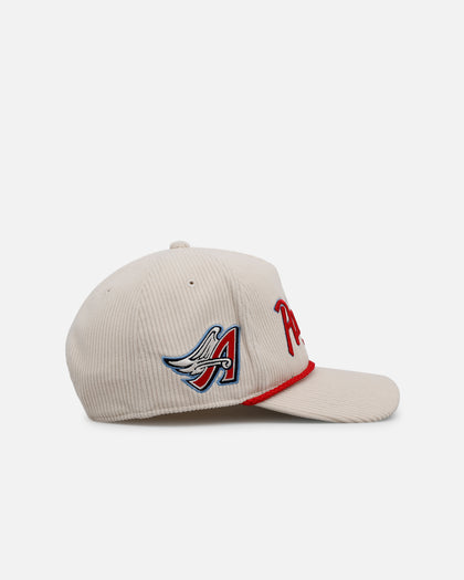 47 Brand Anaheim Angels 'Natural Script' Premium Hitch Corduroy Snapback Natural
