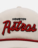 47 Brand Houston Astros 'Natural Script' Premium Hitch Corduroy Snapback Natural