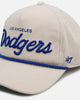 47 Brand Los Angeles Dodgers 'Natural Script' Premium Hitch Corduroy Snapback Natural