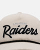 47 Brand Las Vegas Raiders 'Natural Script' Premium Hitch Corduroy Snapback Natural