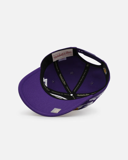 Mitchell & Ness Los Angeles Lakers Logo Blast Deadstock Snapback Purple