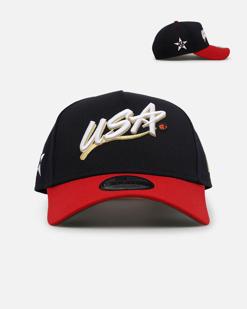 New Era Team USA 'USA Basketball' 9FORTY A-Frame Snapback Navy/Red
