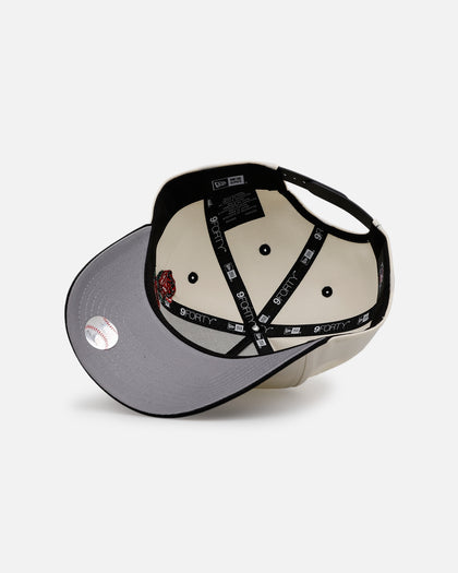 New Era Atlanta Braves 'Chrome Black Roses' 9FORTY A-Frame Snapback Chrome/Black