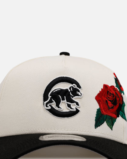 New Era Chicago Cubs 'Chrome Black Roses' 9FORTY A-Frame Snapback Chrome/Black