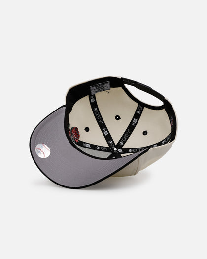 New Era Chicago Cubs 'Chrome Black Roses' 9FORTY A-Frame Snapback Chrome/Black