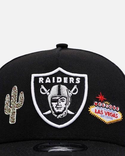 New Era Las Vegas Raiders 'City Icons' 9FORTY A-Frame Snapback Black