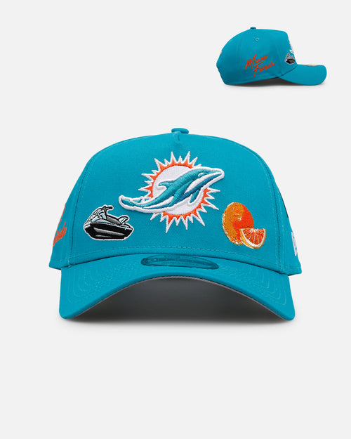 New Era Miami Dolphins 'City Icons' 9FORTY A-Frame Snapback Teal