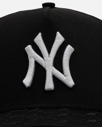 New Era New York Yankees 'Dark Steel' 9FORTY A-Frame Snapback Black/Grey