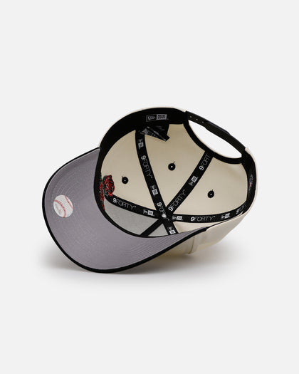 New Era San Diego Padres 'Chrome Black Roses' 9FORTY A-Frame Snapback Chrome/Black