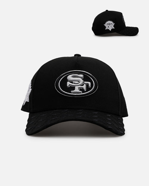 New Era San Francisco 49ers 'Dark Steel' 9FORTY A-Frame Snapback Black/Grey