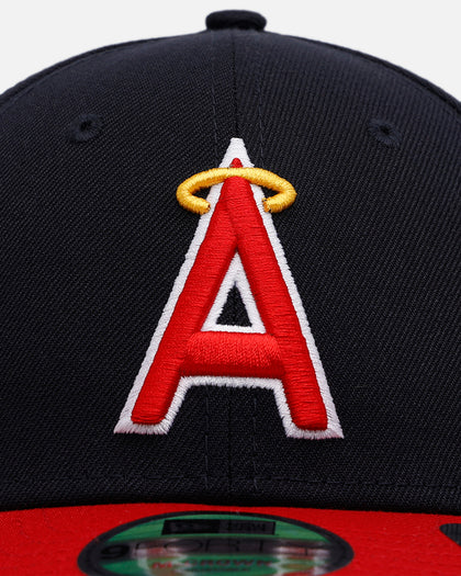 New Era Los Angeles Angels 'Player Replica' 9FORTY M-Crown Snapback Navy/Red