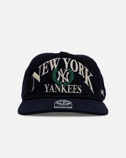 47 Brand New York Yankees 'Pitchout' 47 Hitch Corduroy Snapback Navy