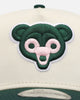 New Era Chicago Cubs 'Chrome Dark Green' 9FORTY A-Frame Snapback Chrome/Dark Green