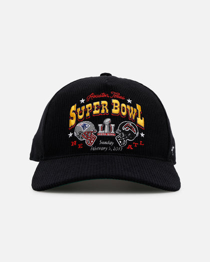 47 Brand Super Bowl LI 'Vintage Super Bowl' 47 Hitch Corduroy Snapback Black