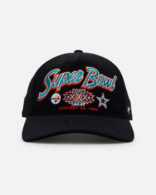 47 Brand Super Bowl XXX 'Vintage Super Bowl' 47 Hitch Corduroy Snapback Black