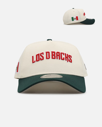 New Era Arizona Diamondbacks 'Mexican Independence Day' 9FORTY A-Frame Snapback Chrome/Dark Green
