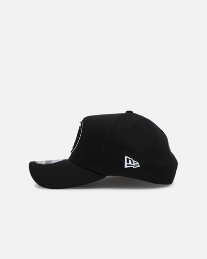New Era Brooklyn Nets 'Upside Down NBA' 9FORTY A-Frame Snapback Black