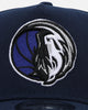 New Era Dallas Mavericks 'Upside Down NBA' 9FORTY A-Frame Snapback Navy