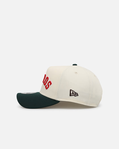 New Era Houston Astros 'Mexican Independence Day' 9FORTY A-Frame Snapback Chrome/Dark Green