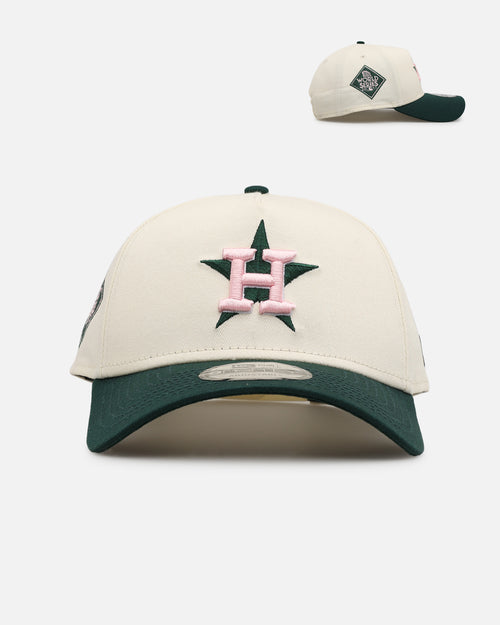 New Era Houston Astros 'Chrome Dark Green' 9FORTY A-Frame Snapback Chrome/Dark Green