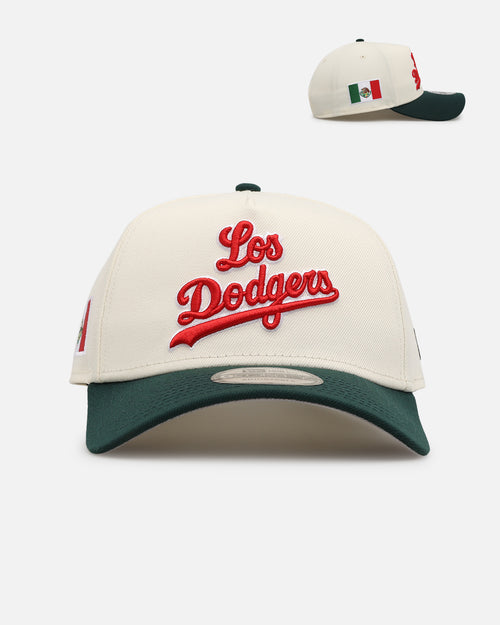 New Era Los Angeles Dodgers 'Mexican Independence Day' 9FORTY A-Frame Snapback Chrome/Dark Green
