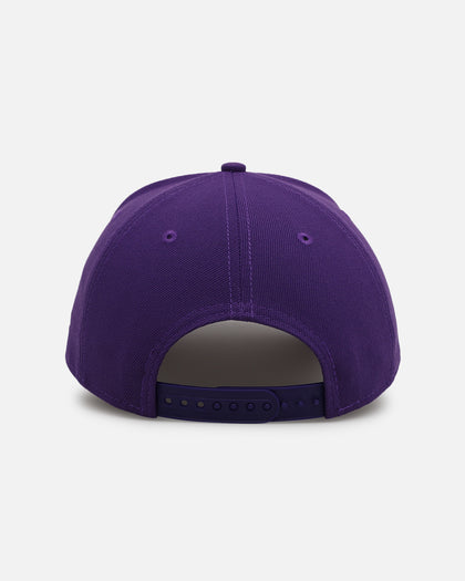 New Era Los Angeles Lakers 'Upside Down NBA' 9FORTY A-Frame Snapback Purple