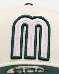 New Era Mexico National Baseball Team 'Chrome Dark Green' 9FORTY A-Frame Snapback Chrome/Dark Green
