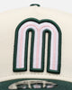 New Era Mexico National Baseball Team 'Chrome Dark Green' 9FORTY A-Frame Snapback Chrome/Dark Green