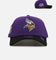 New Era Minnesota Vikings 'NFL Kickoff' 9FORTY A-Frame Snapback Purple/Black