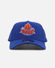 New Era New York Knicks 'Upside Down NBA' 9FORTY A-Frame Snapback Blue