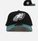 New Era Philadelphia Eagles 'NFL Kickoff' 9FORTY A-Frame Snapback Black/Green