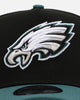 New Era Philadelphia Eagles 'NFL Kickoff' 9FORTY A-Frame Snapback Black/Green