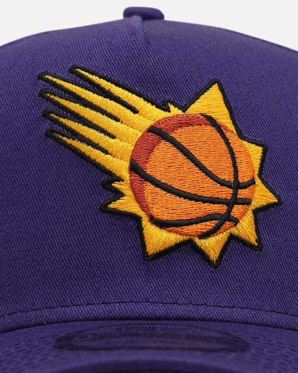 New Era Phoenix Suns 'Upside Down NBA' 9FORTY A-Frame Snapback Purple