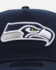 New Era Seattle Seahawks 'NFL Kickoff' 9FORTY A-Frame Snapback Navy