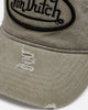 Von Dutch Washed Unstructured Trucker Snapback Washed Khaki