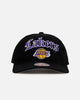 Mitchell & Ness Los Angeles Lakers 'Old English' Caddy Fit Snapback Black