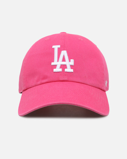 47 Brand Los Angeles Dodgers 'Ballpark' 47 Clean Up Strapback Magenta