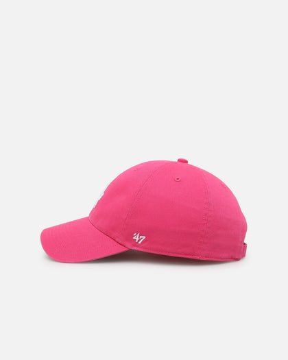 47 Brand Los Angeles Dodgers 'Ballpark' 47 Clean Up Strapback Magenta