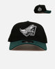 New Era Anaheim Angels 'Black Dark Green' 9FORTY A-Frame Snapback Black/Dark Green
