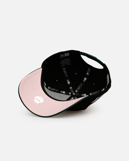 New Era Anaheim Angels 'Black Dark Green' 9FORTY A-Frame Snapback Black/Dark Green