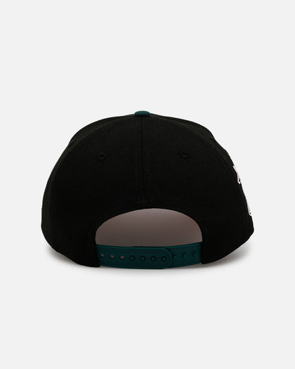 New Era Atlanta Braves 'Black Dark Green' 9FORTY A-Frame Snapback Black/Dark Green