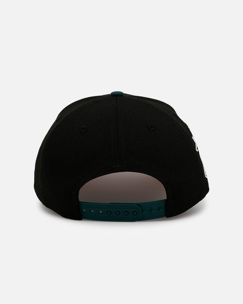New Era Atlanta Braves 'Black Dark Green' 9FORTY A-Frame Snapback Black/Dark Green