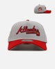 New Era Atlanta Braves 'Away Greys' 9FORTY A-Frame Snapback Grey