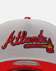 New Era Atlanta Braves 'Away Greys' 9FORTY A-Frame Snapback Grey