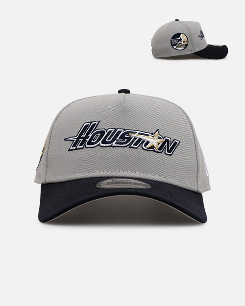New Era Houston Astros 'Away Greys' 9FORTY A-Frame Snapback Grey