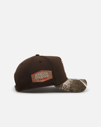 New Era Los Angeles Dodgers 'Great Outdoors' 9FORTY A-Frame Snapback Brown/Camo
