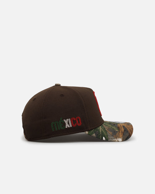 New Era Mexico National Baseball Team 'Great Outdoors' 9FORTY A-Frame Snapback Brown/Camo